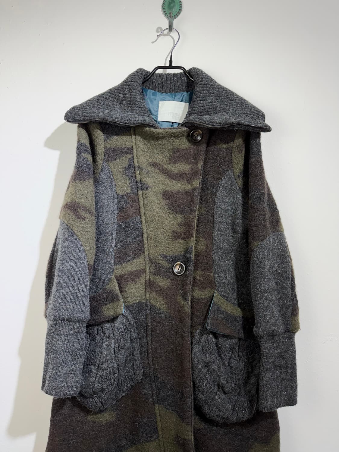 FUTURUM 카모 니트 코트 (MADE IN ITALY) 상품이미지2