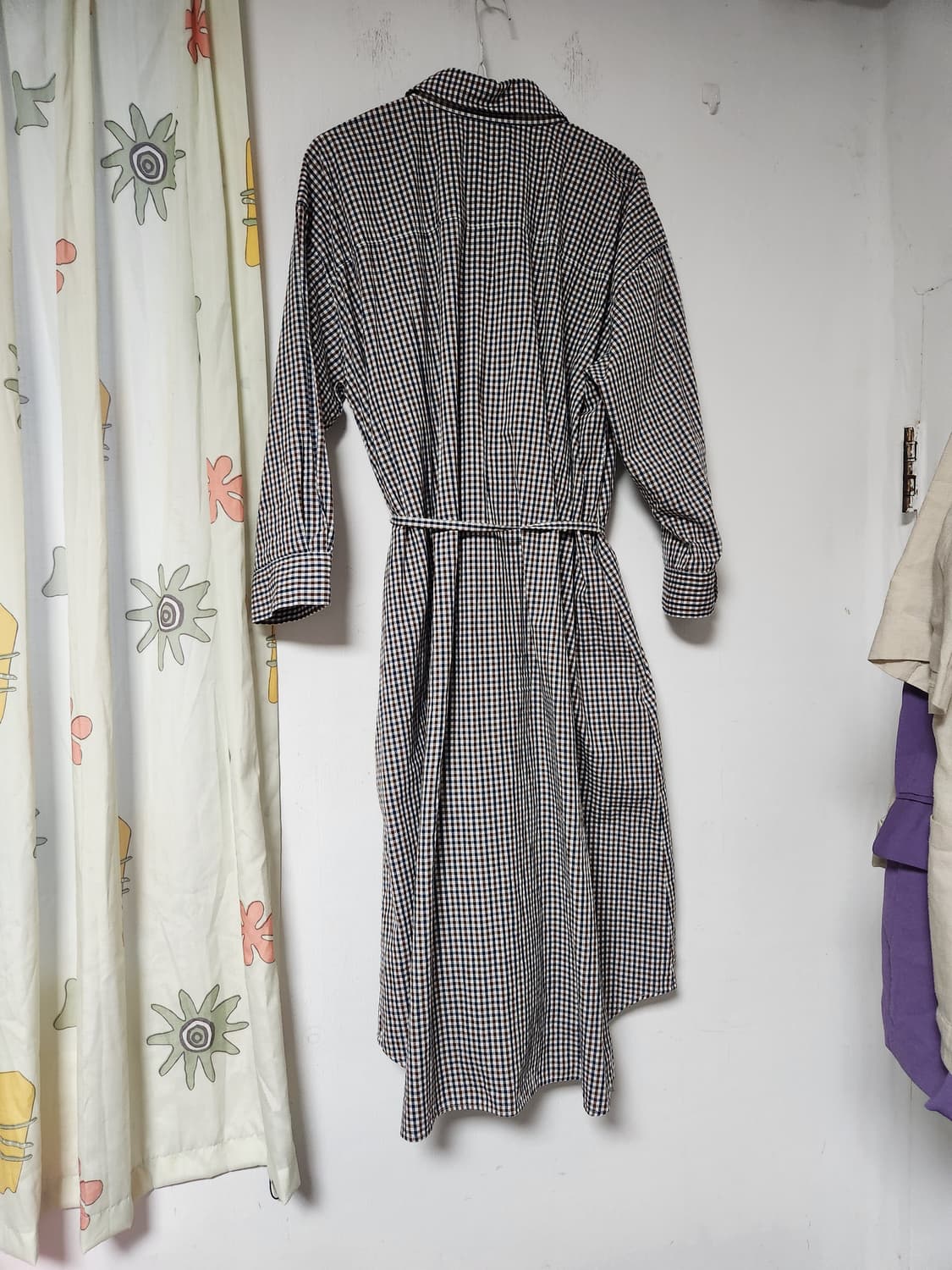 스튜디오 톰보이 체크 셔츠 원피스 F(66~88 상품이미지2