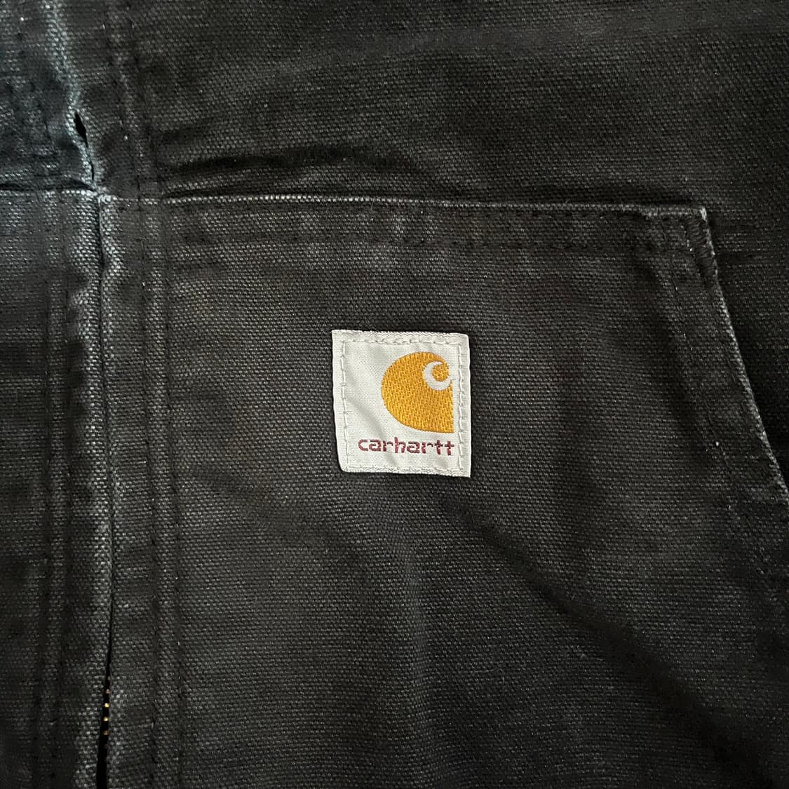 [L] 00s 빈티지 칼하트 액티브 자켓 J131 BLK 상품이미지3