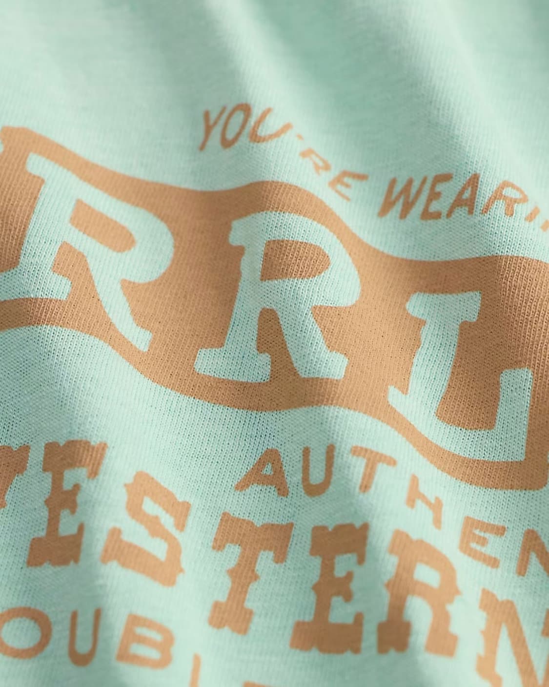 RRL 코튼 헴프 그래픽 티셔츠 상품이미지2