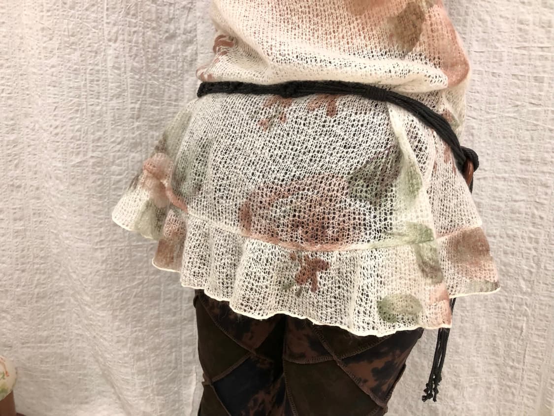 rose frill long knit 상품이미지4