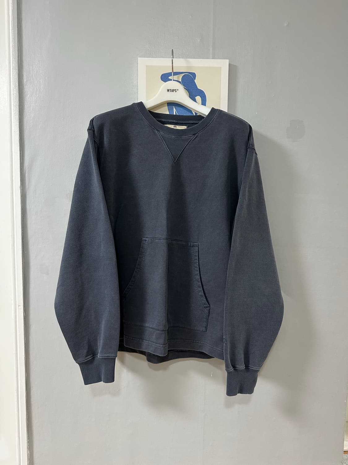 나이젤카본 트레이닝 스웻 네이비 L 상품이미지1