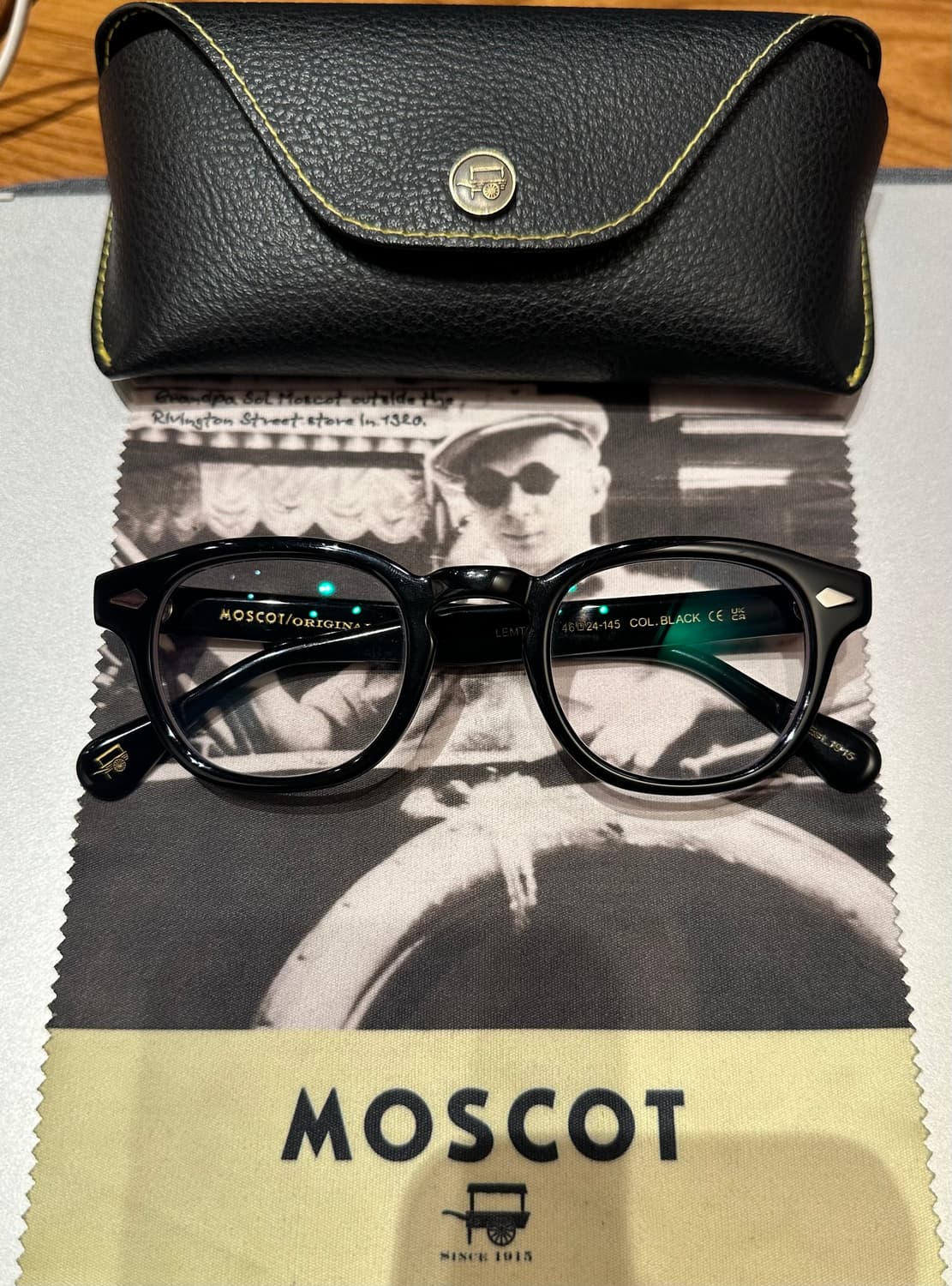 모스콧 렘토쉬 46사이즈 블랙 상품이미지1