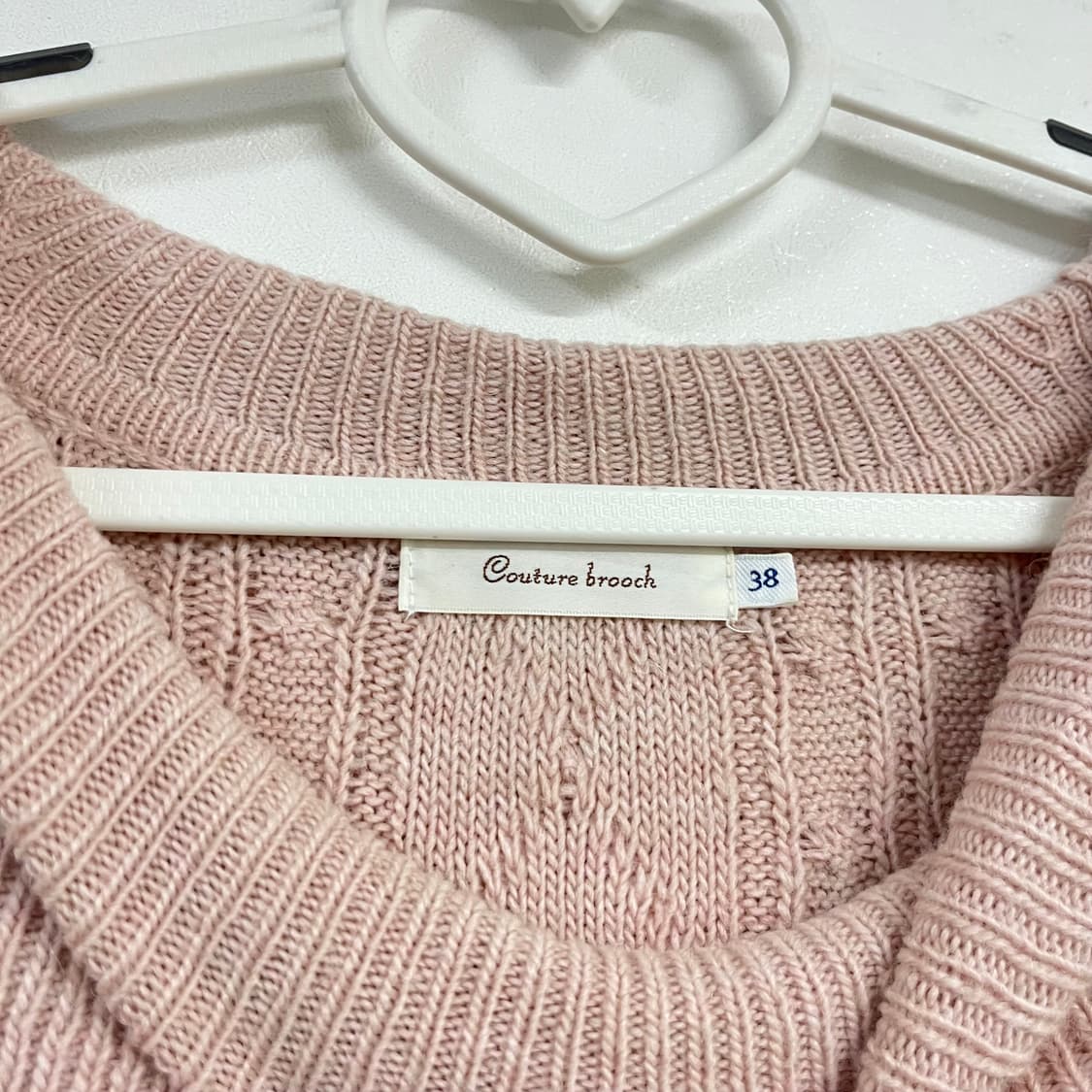 베이비핑크 니트 상품이미지3