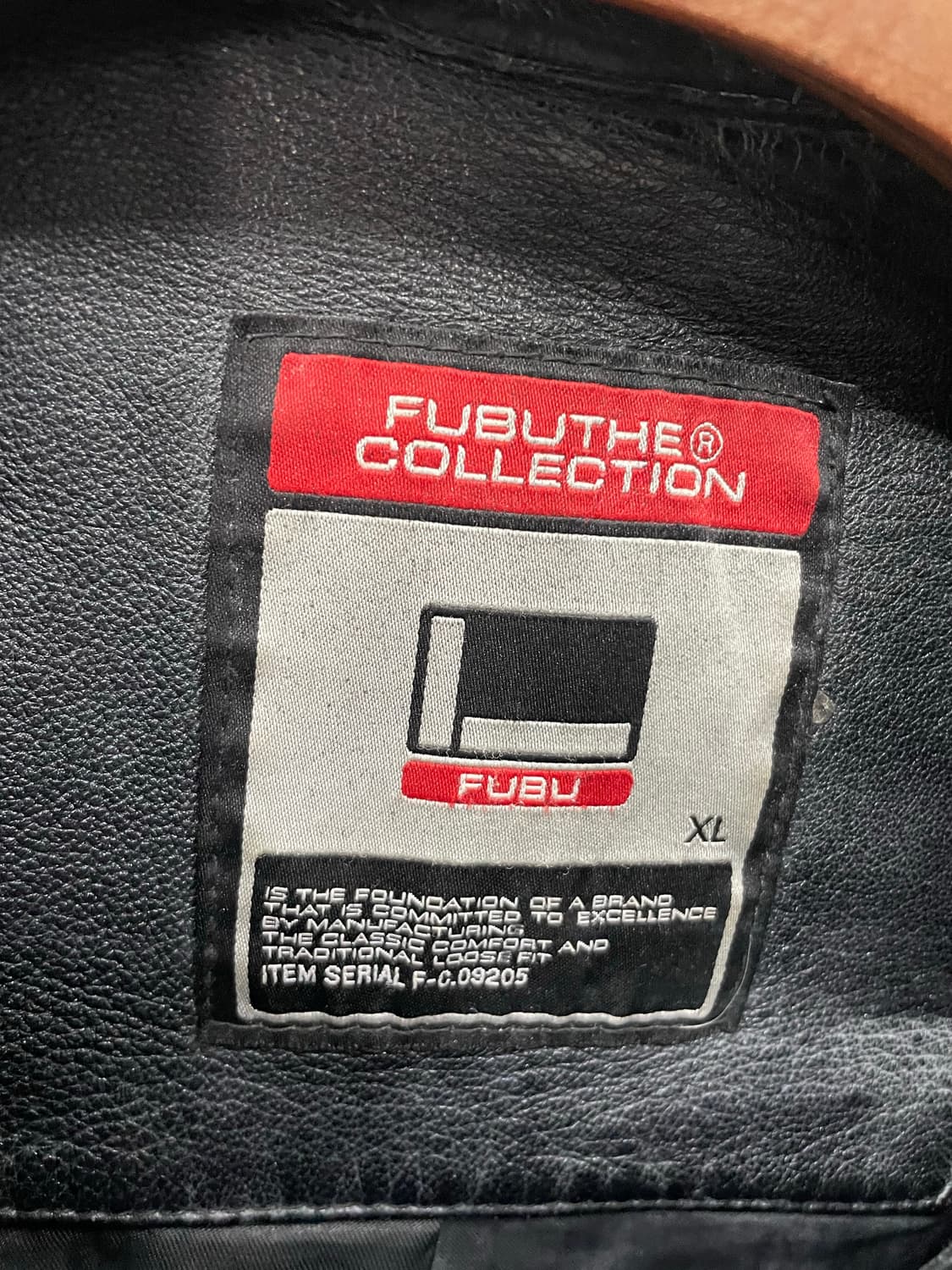 후부 빅로고 바이커 레더자켓 H1095 상품이미지5