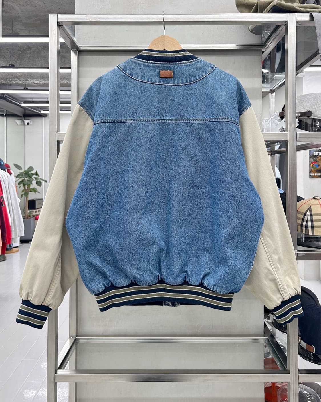 기어 스포츠 GEAR Sports 00s 데님 바시티 자켓 상품이미지4