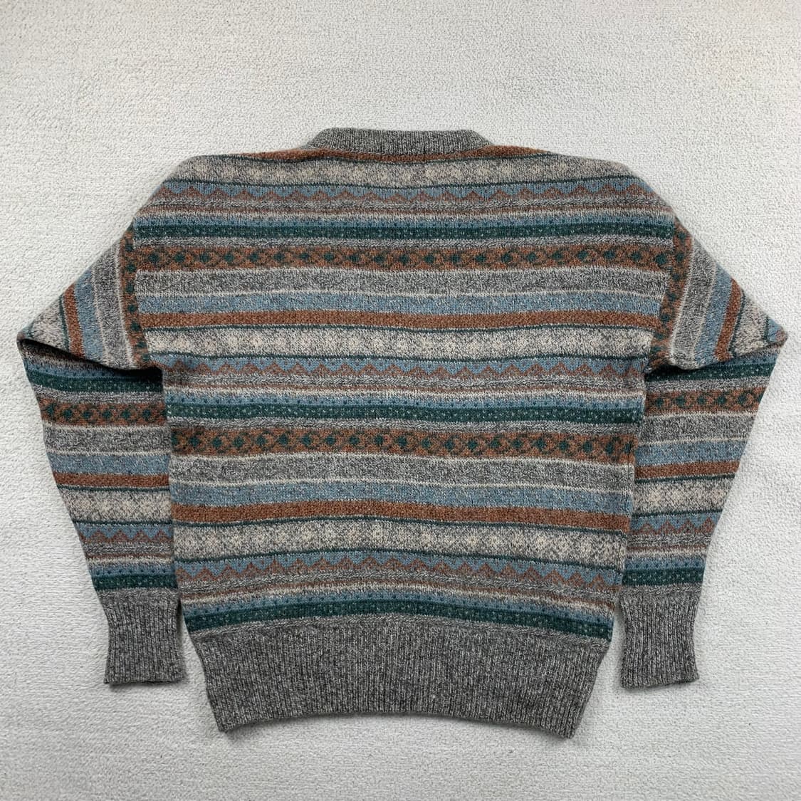 글렌크레이그 영국제 빈티지 패턴 울 니트  상품이미지2