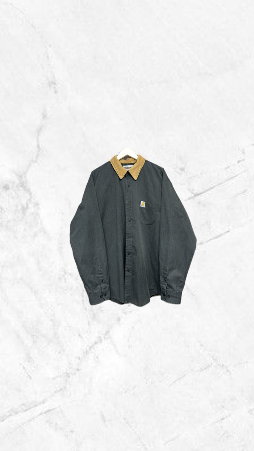 칼하트 골덴 카라 오버 셔츠 남방 XL 상품이미지1
