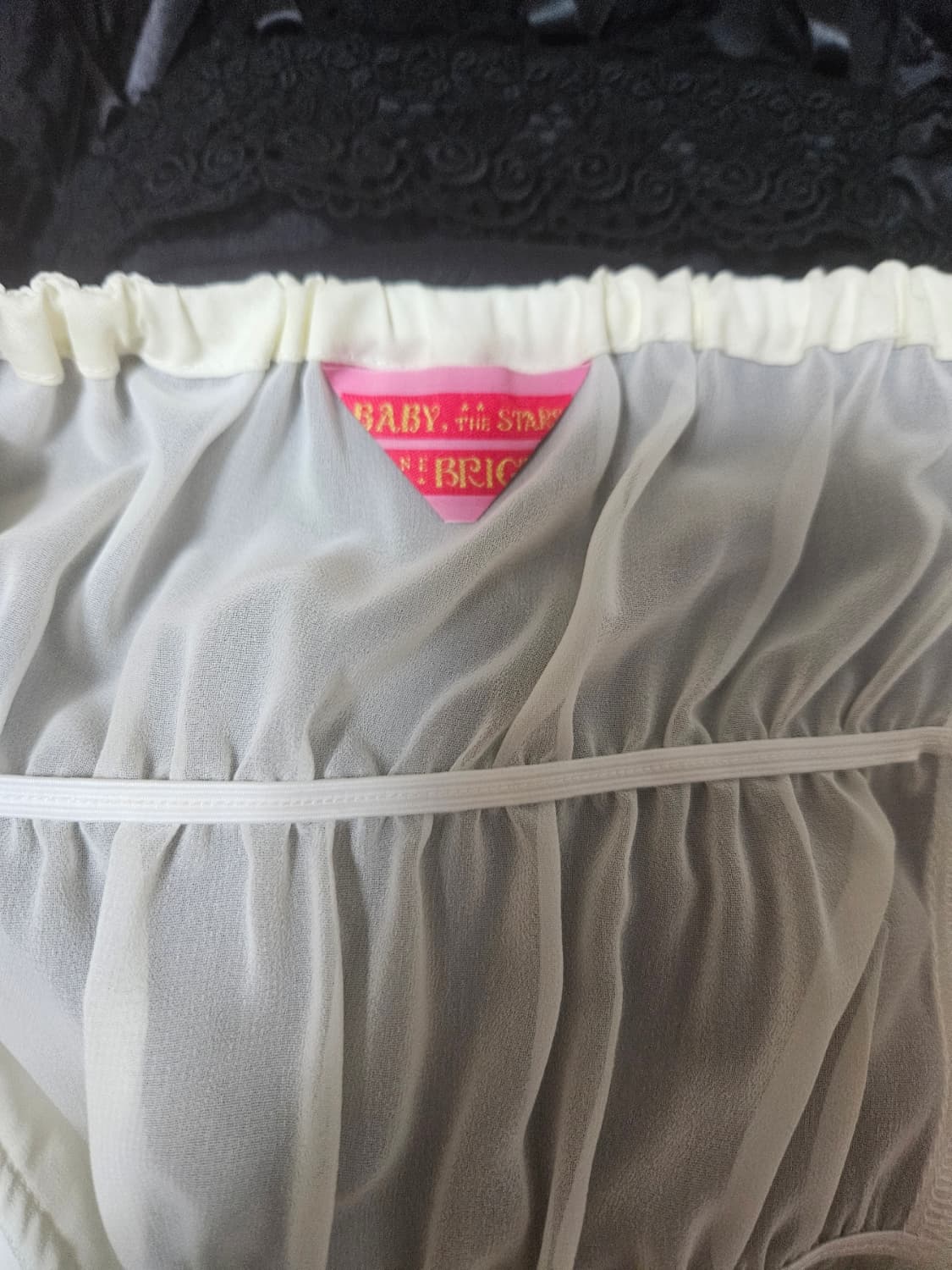 베이비더스탸샤인 쉬폰 블라우스 상품이미지6