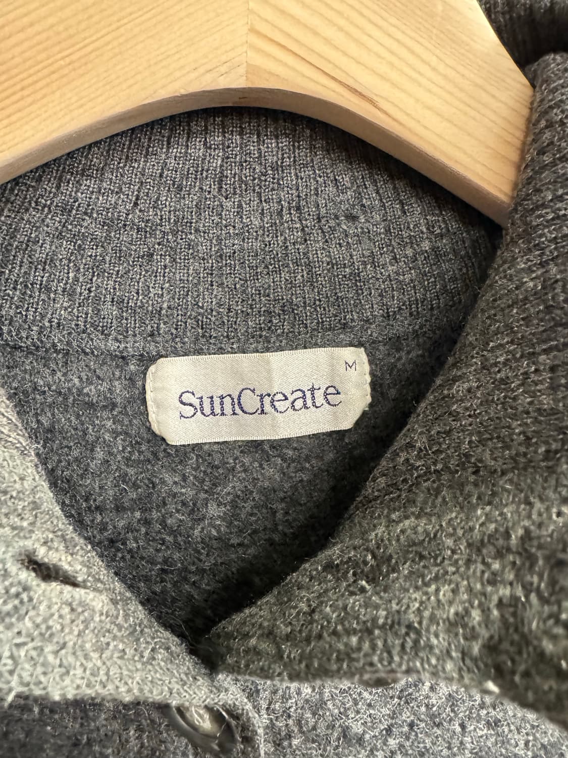 SunCreate 빈티지 울 베스트 상품이미지3
