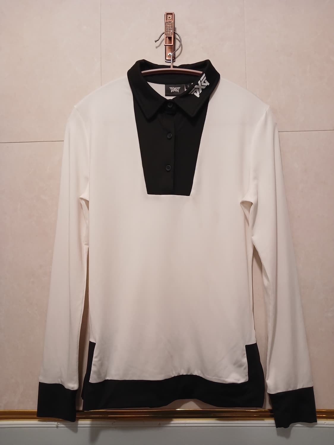 PXG 정품 여성 골프 긴팔 카라 티셔츠 S 사이즈 상품이미지1