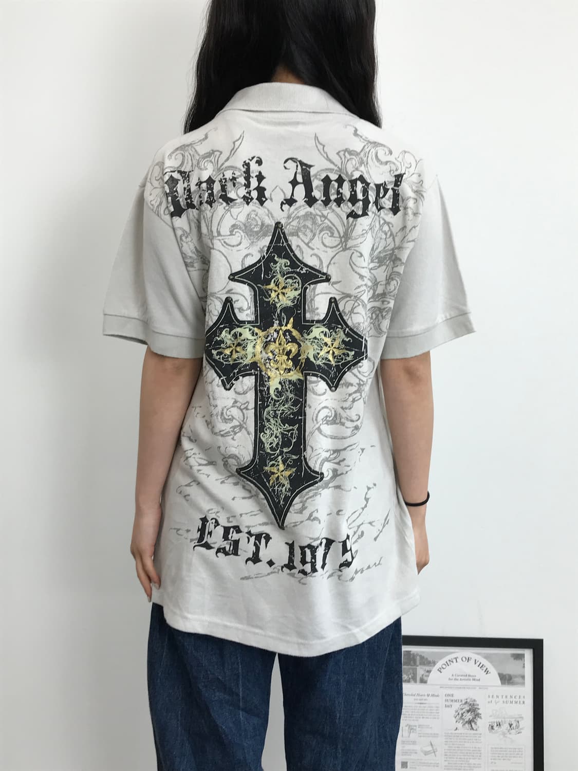 Urban Heritage y2k Cross Polo 상품이미지3