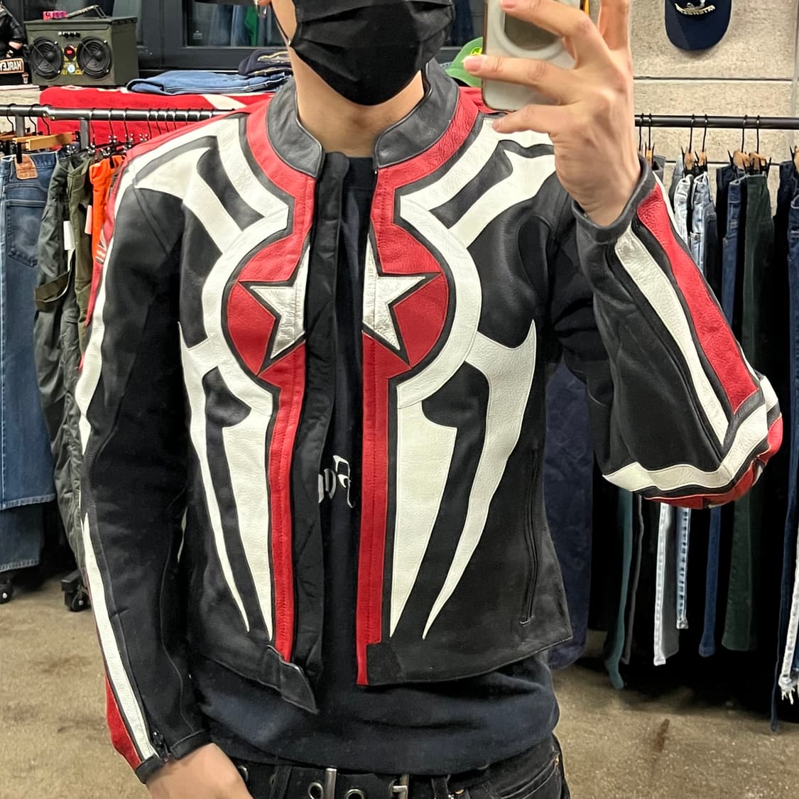 HeinGericke 가죽 레이싱 자켓 (100) 상품이미지10