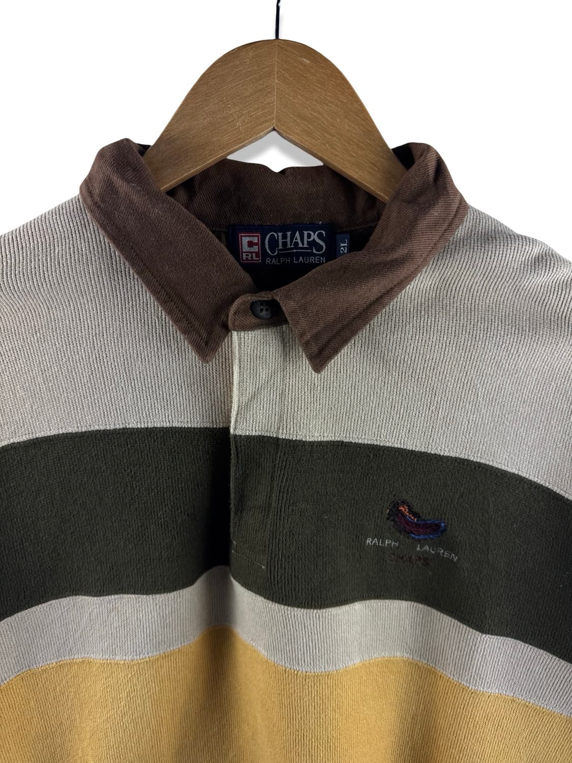 챕스랄프로렌 코듀로이 배색 럭비셔츠2680 상품이미지3