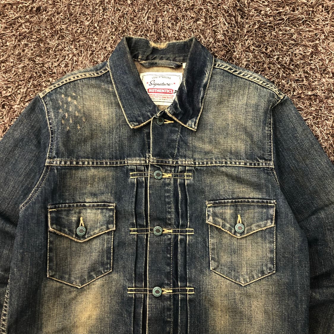 리바이스 2세대 워싱 데님 트러커 자켓 상품이미지2