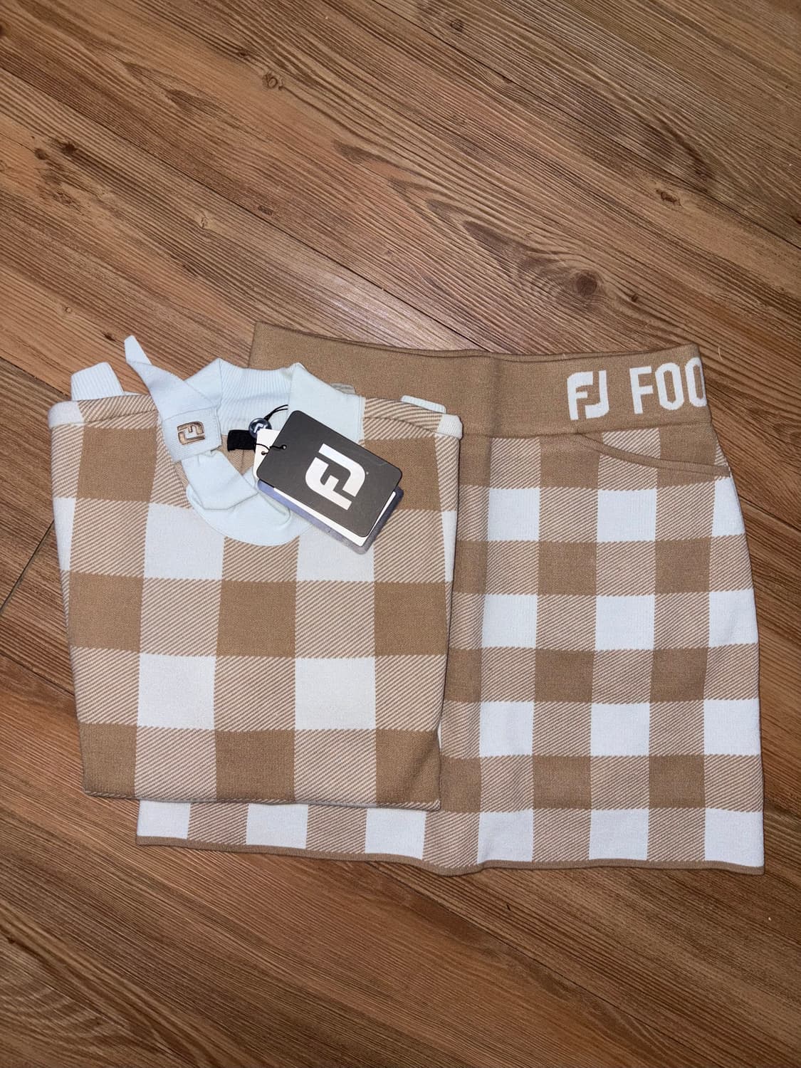 풋조이(FootJoy) 골프 니트 스커트 세트 (새상품) 상품이미지4