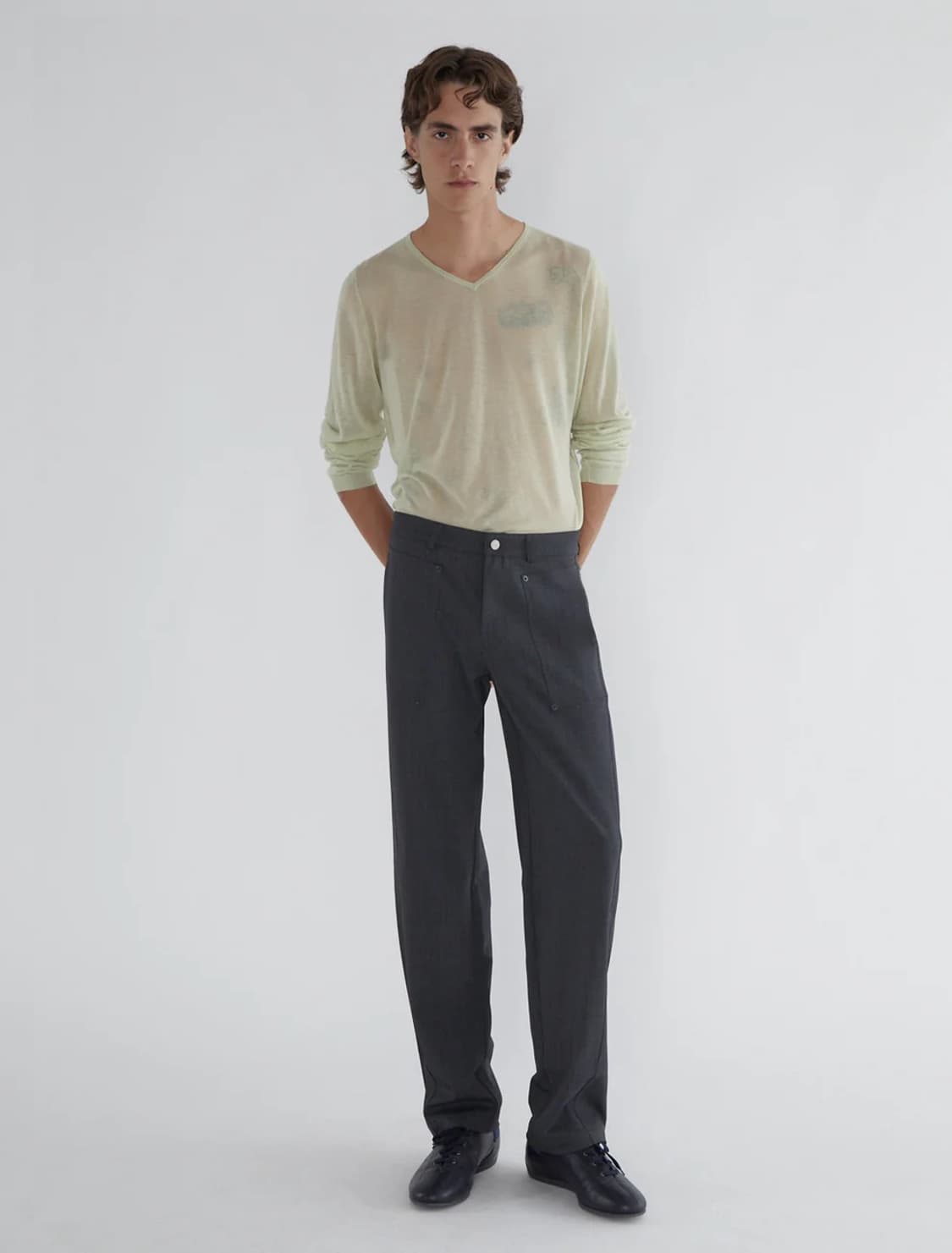 [M,L]팔로마울 Orlando 팬츠/그레이 상품이미지2