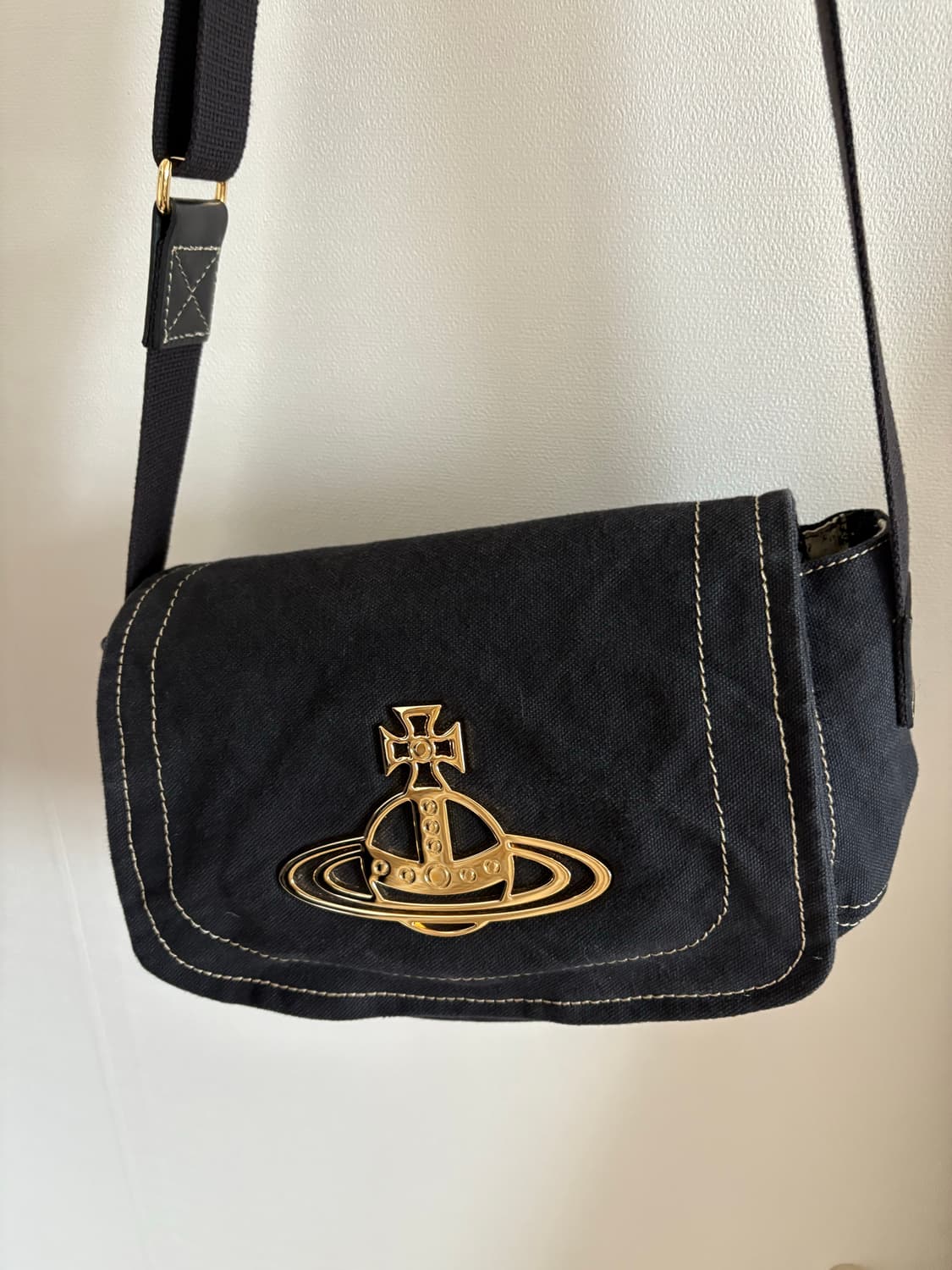 비비안웨스트우드 코튼 숄더백 상품이미지1