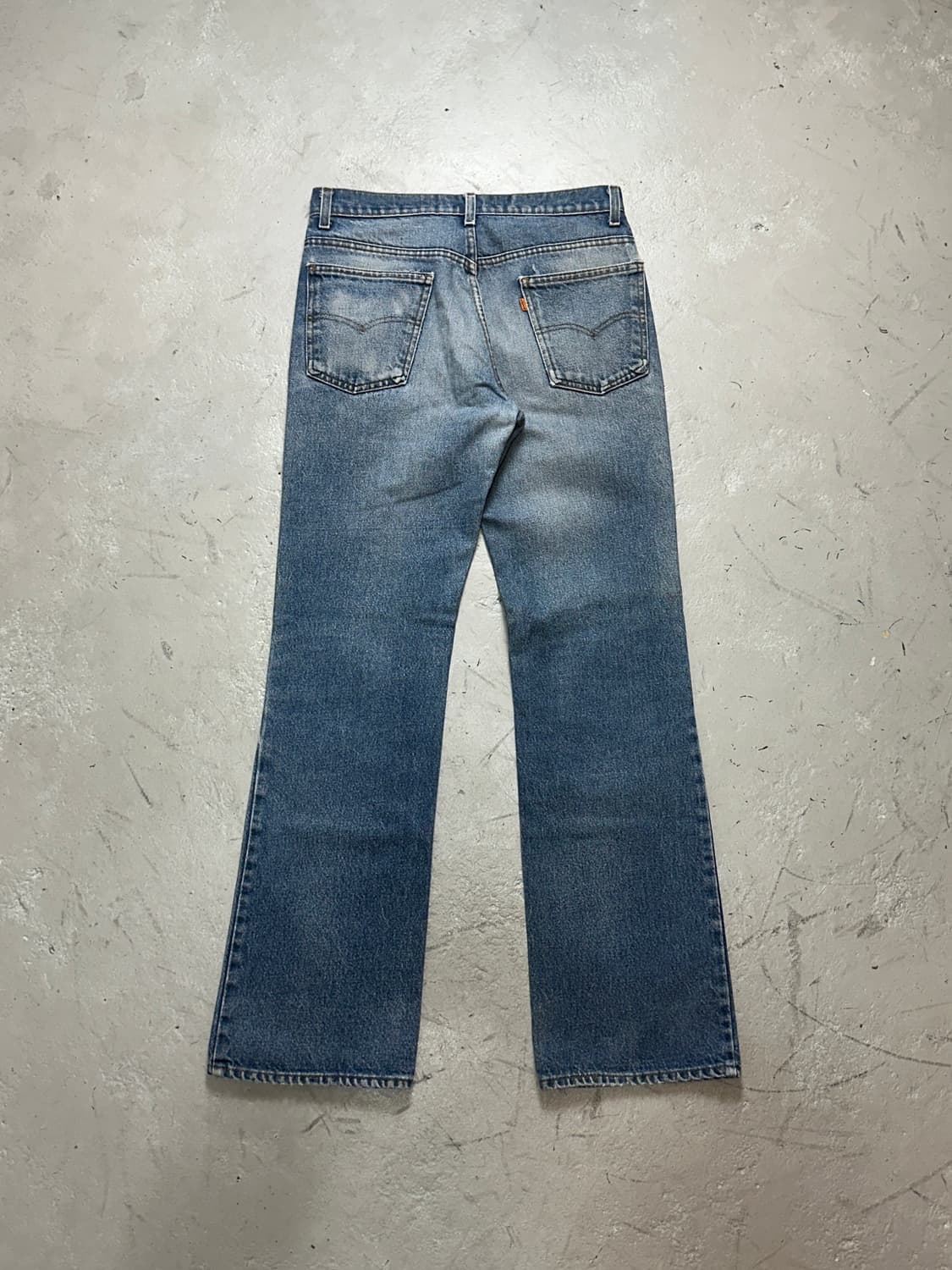 80's USA Made 리바이스 517 부츠컷 플레어진 상품이미지4