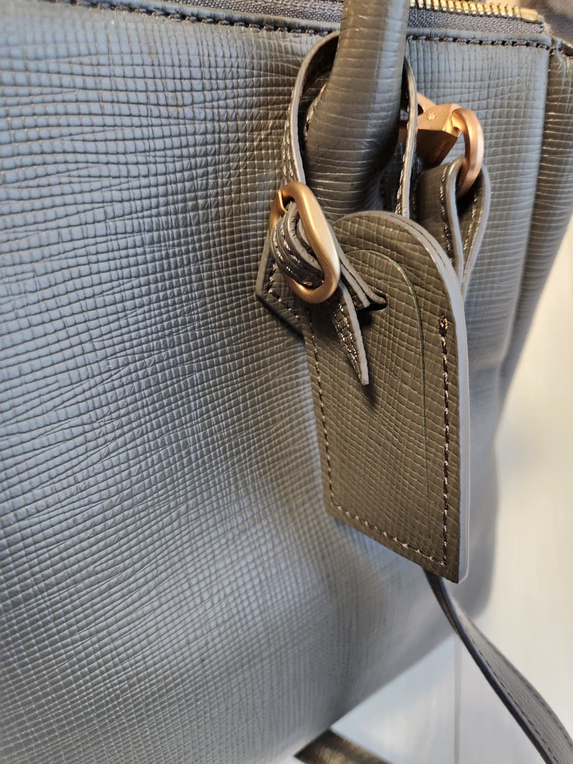 쿠론 스테파니 그레이 토트백 크로스백 상품이미지4