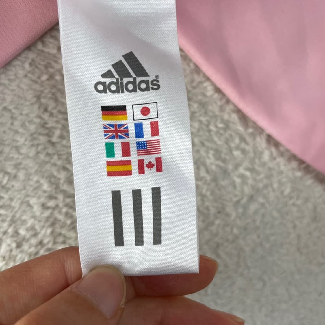 90 아디다스 연핑크 딸기우유 대장 희귀 져지 유로파 상품이미지4