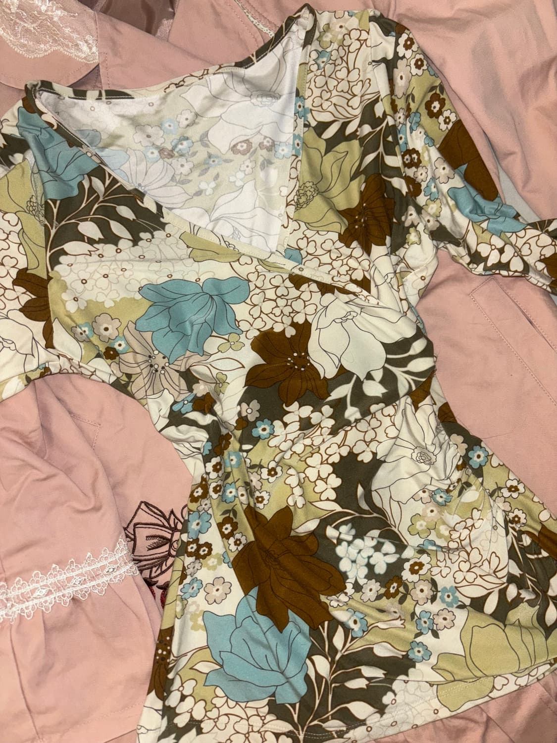 빈티지 오리엔탈 블라우스 상품이미지1