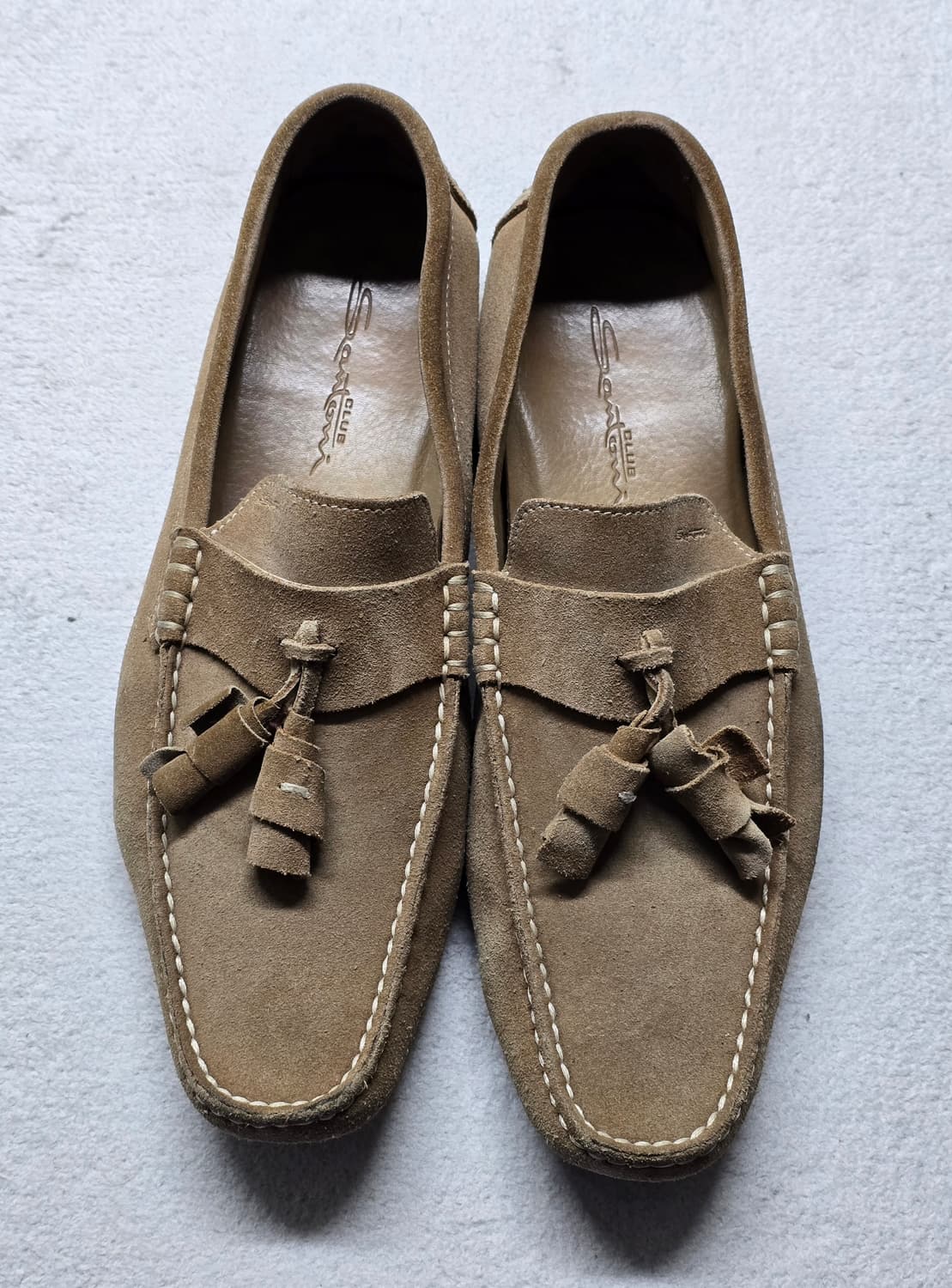 Santoni Club 산토니 스웨이드 태슬 로퍼 270 상품이미지2