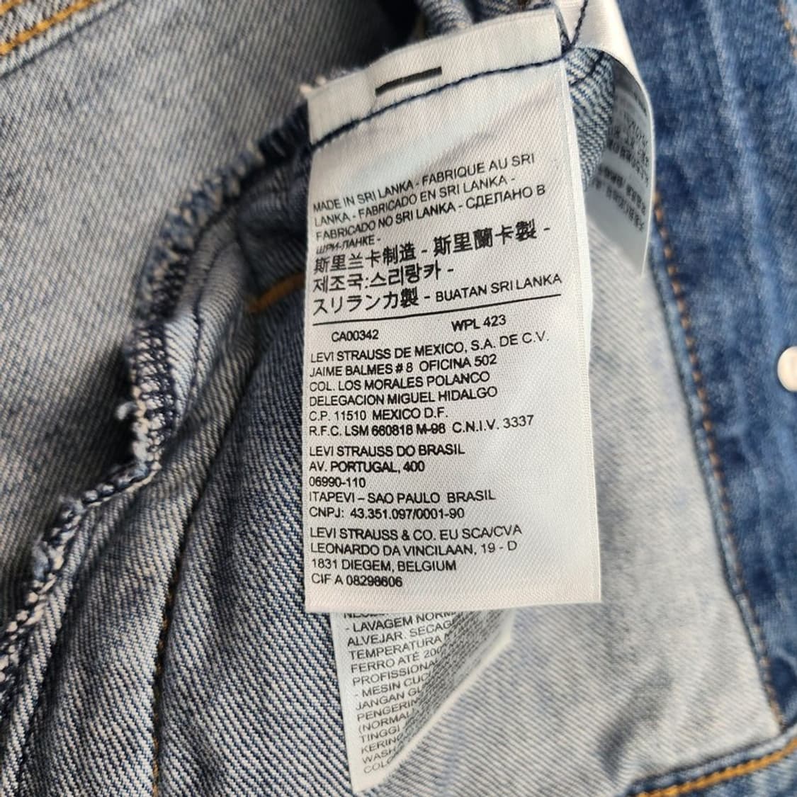 LEVI'S 데님 트러커 자켓 Women S 상품이미지6