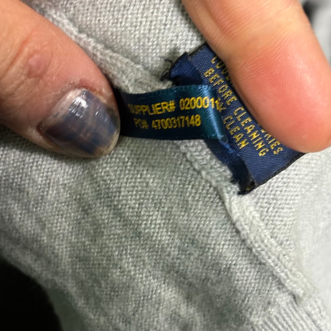 폴로 골프 그레이 반집업  상품이미지4