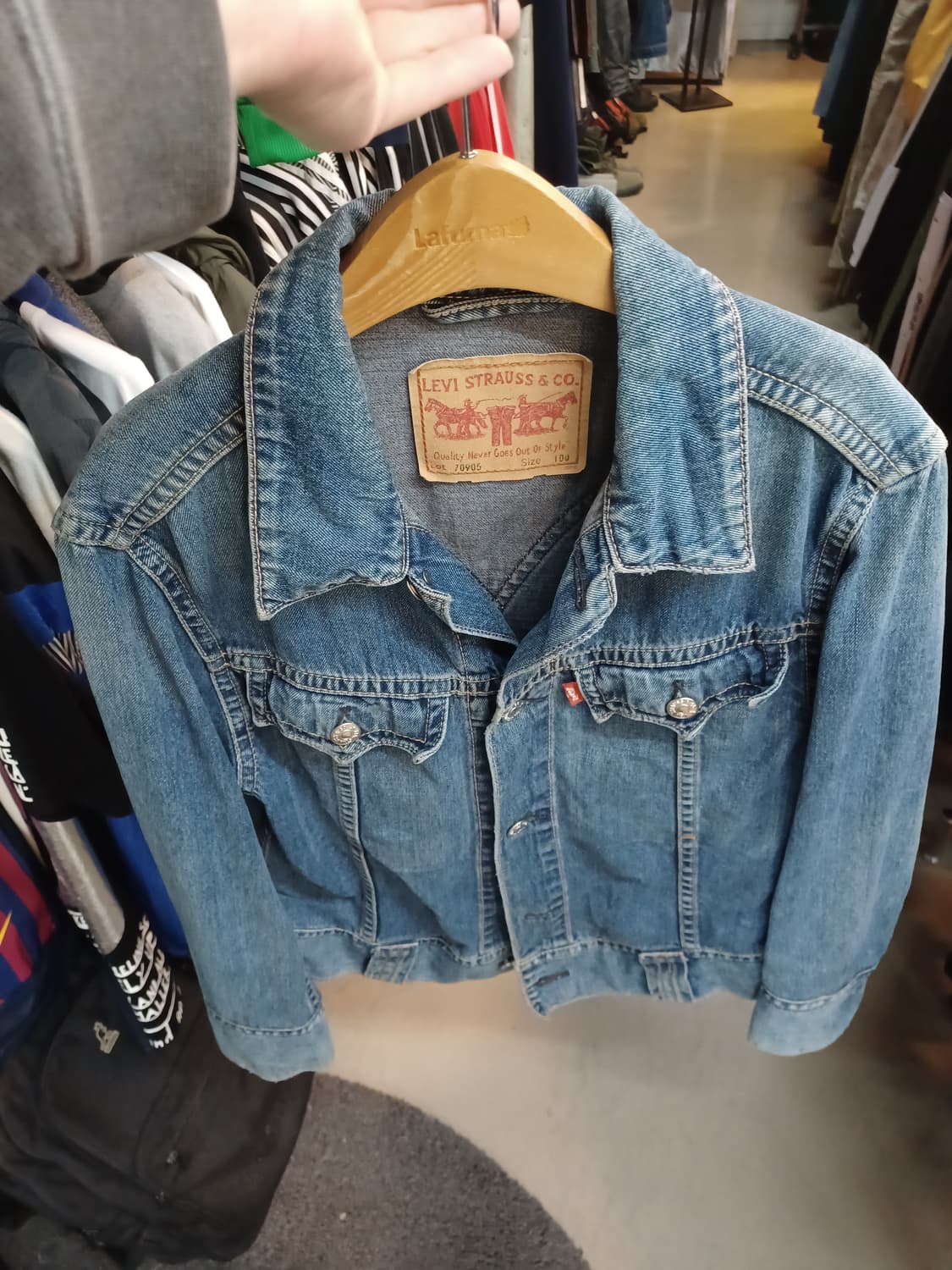 리바이스 빈티지 웨스턴 데님자켓 100 상품이미지6