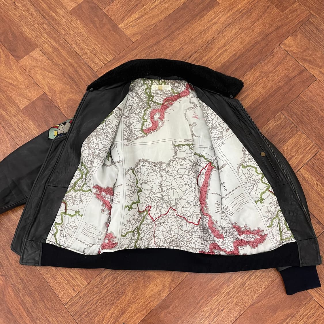 언코일 레더 g-1 자켓 상품이미지5