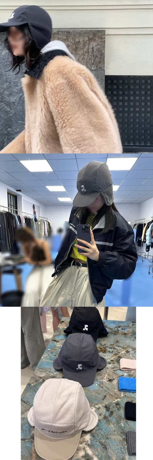 그레이 레스트앤레크레이션 트래퍼햇 트루퍼햇 모자  상품이미지2