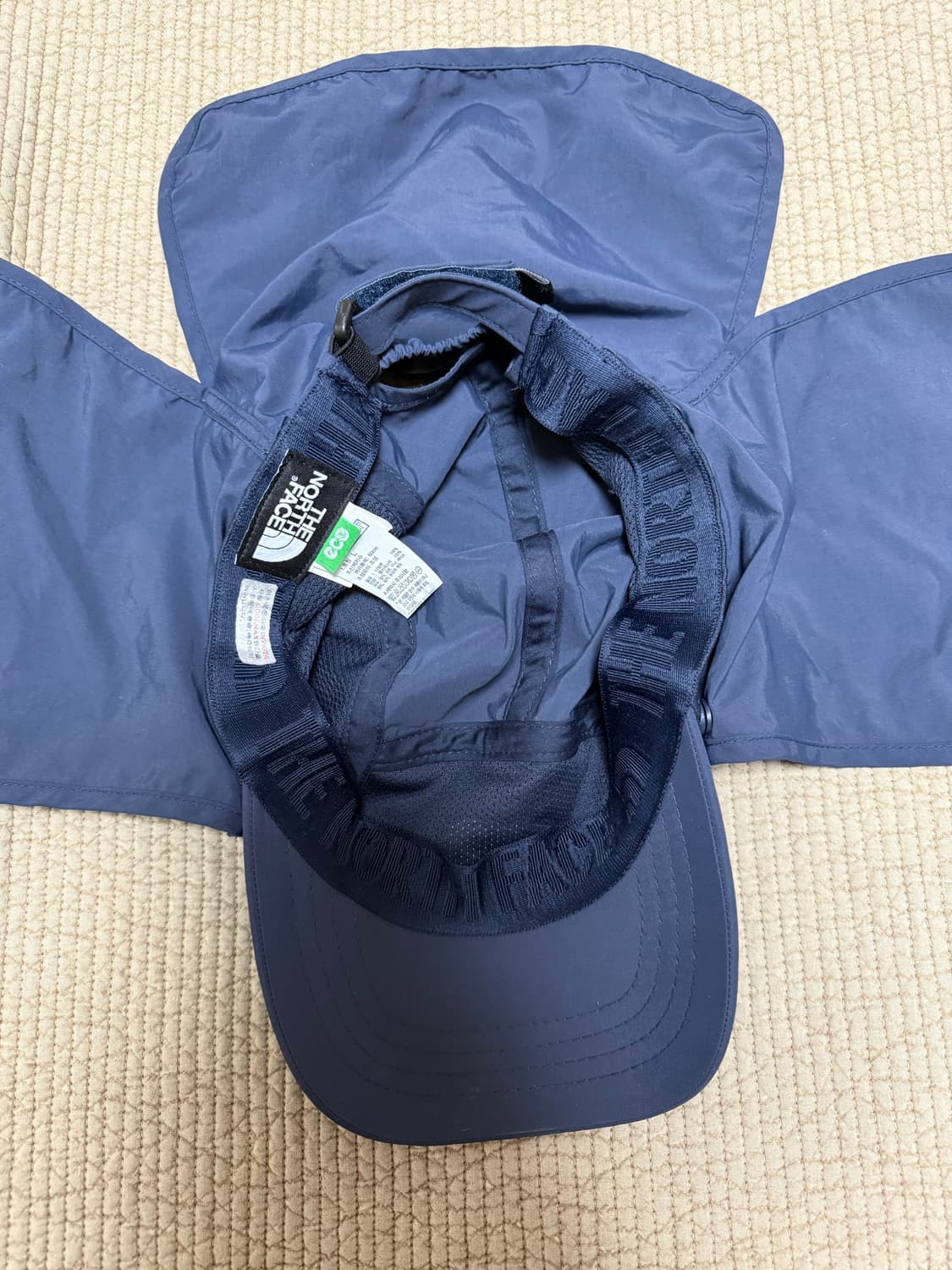 노스페이스 에코라이트 쉴드 캡 네이비모자 상품이미지3