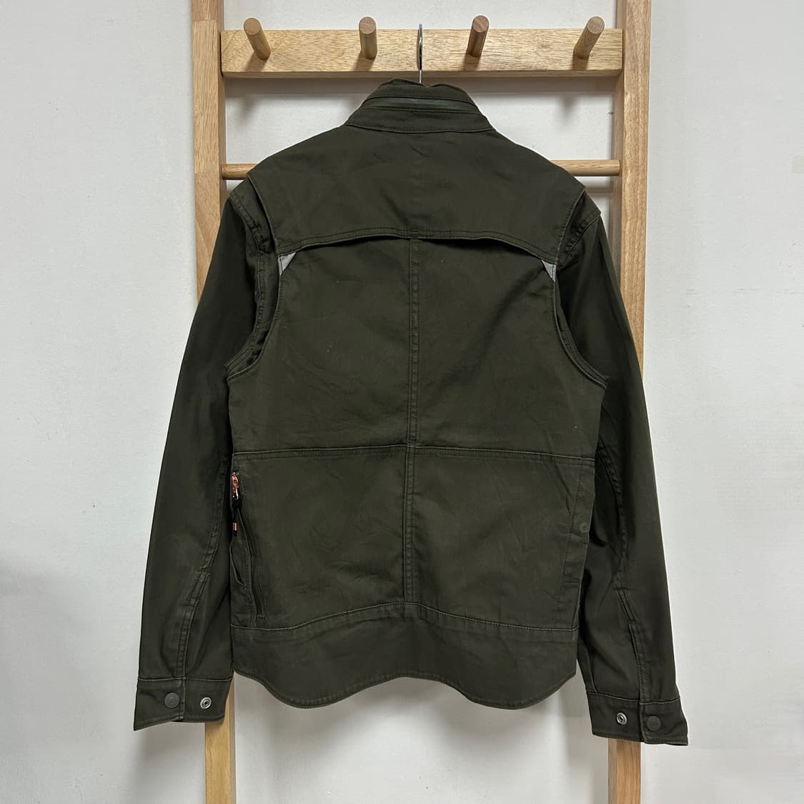 리바이스 화이트탭 유틸리티 트러커 자켓 카키 상품이미지6