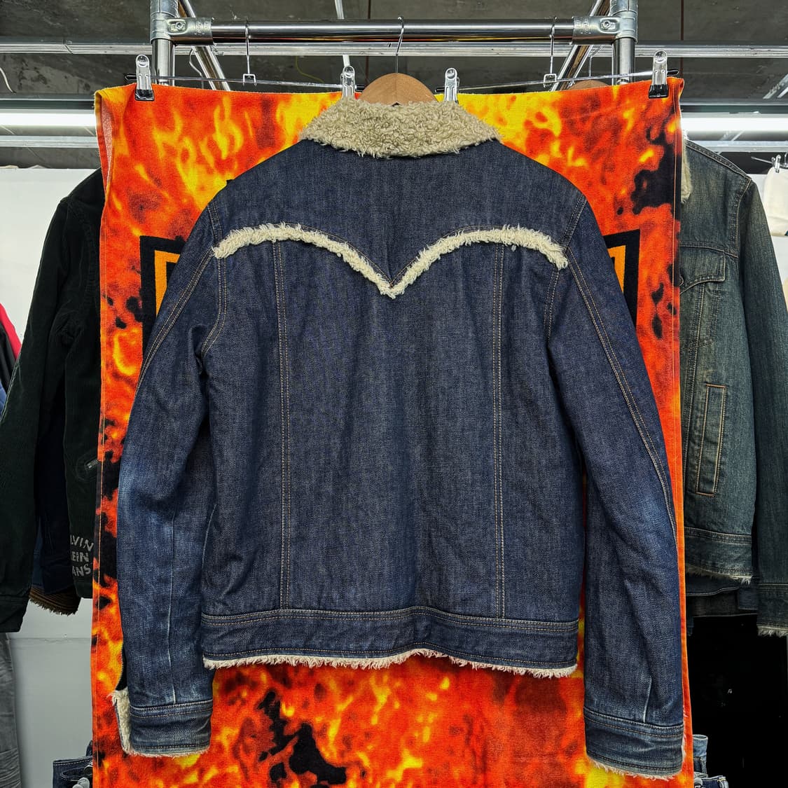 리바이스 쉐르파 데님 자켓 (M)   상품이미지3