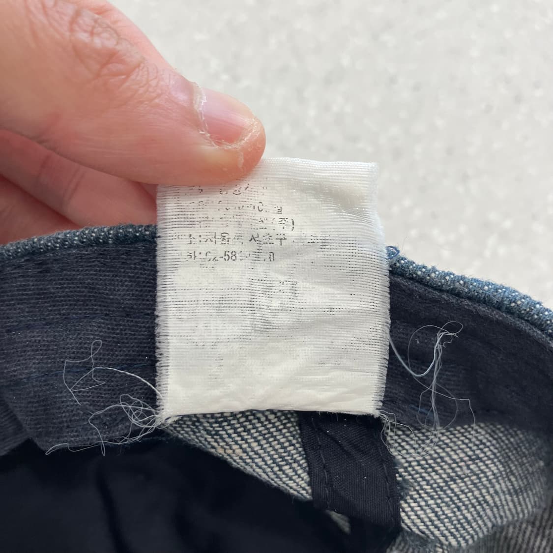 52 본더치 데님 볼캡 모자 빈티지 상품이미지3