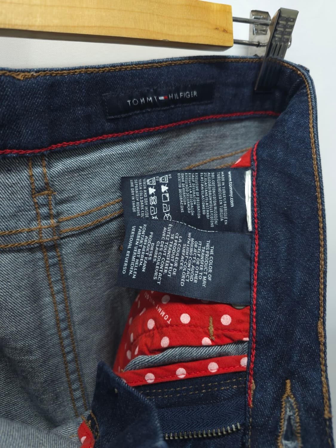 타미힐피거 ROME 레귤러 핏 데님 스커트 (29) 상품이미지10