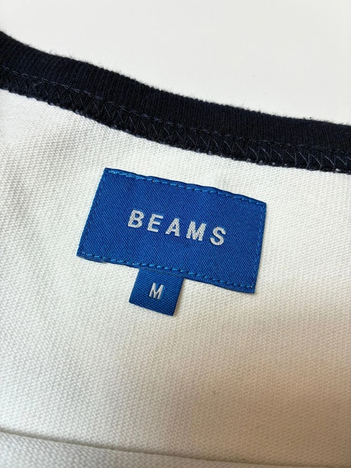 빔즈 BEAMS 레글런 코튼 반팔 슬리브 PN9028 상품이미지5