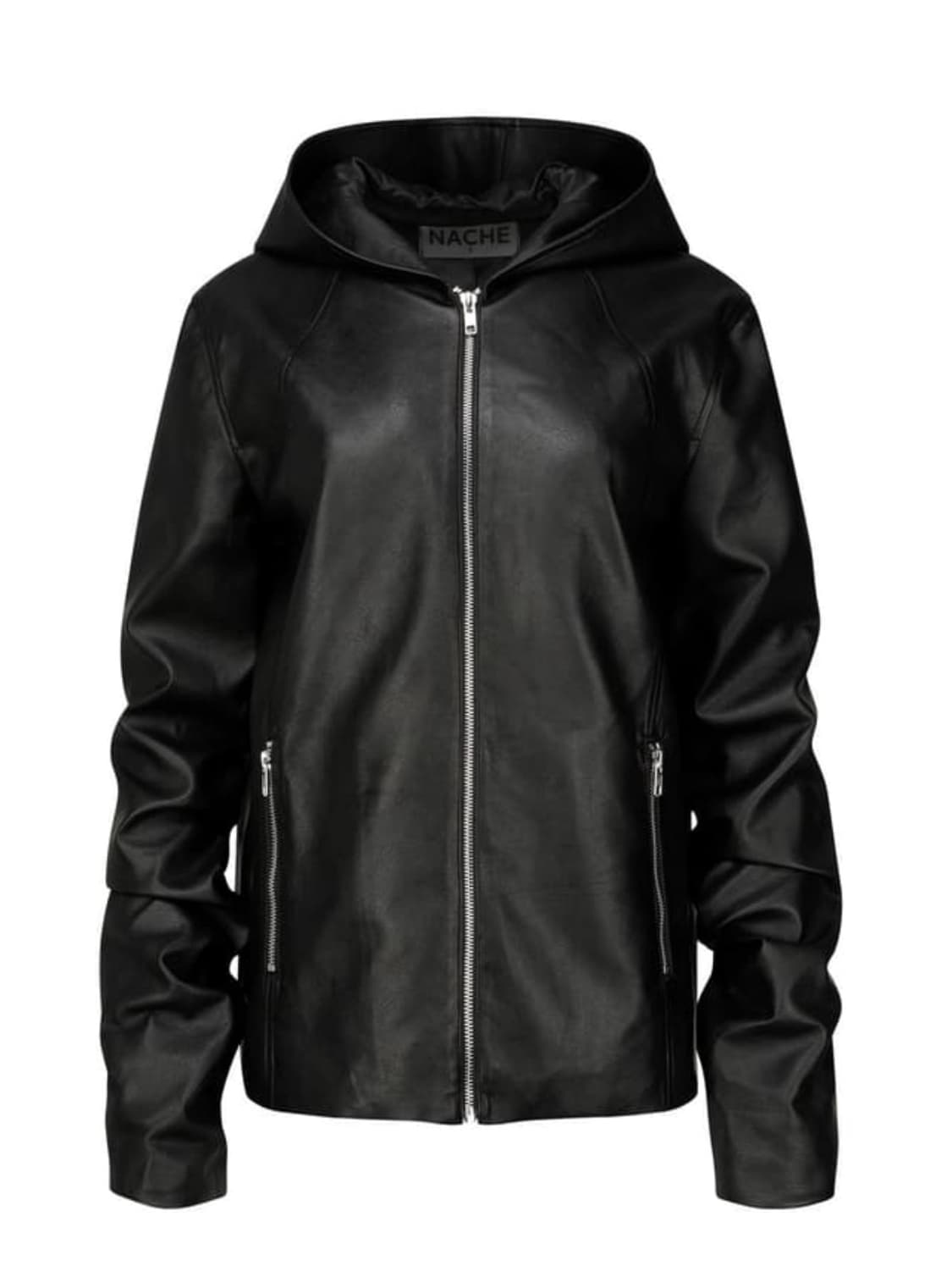 구해요) 나체 후드 레더 자켓 2 사이즈 상품이미지1