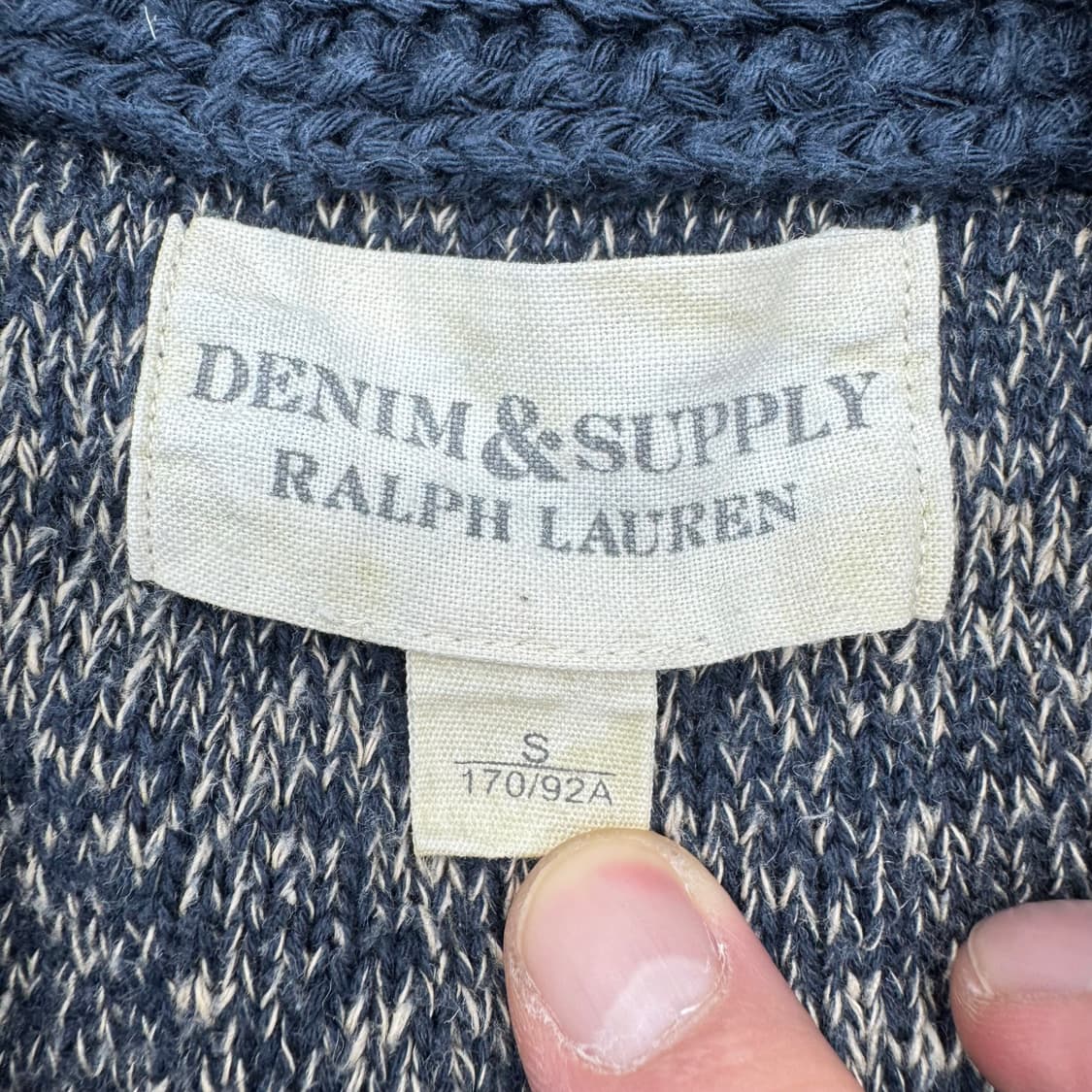 데님앤서플라이 니트집업  상품이미지4