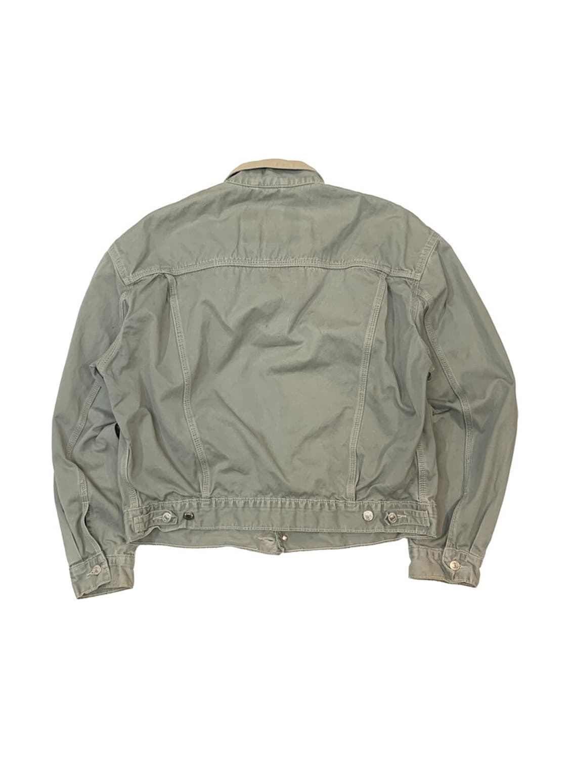 90s 유럽제 리바이스 71168 코튼 트윌 트러커 자켓 상품이미지2