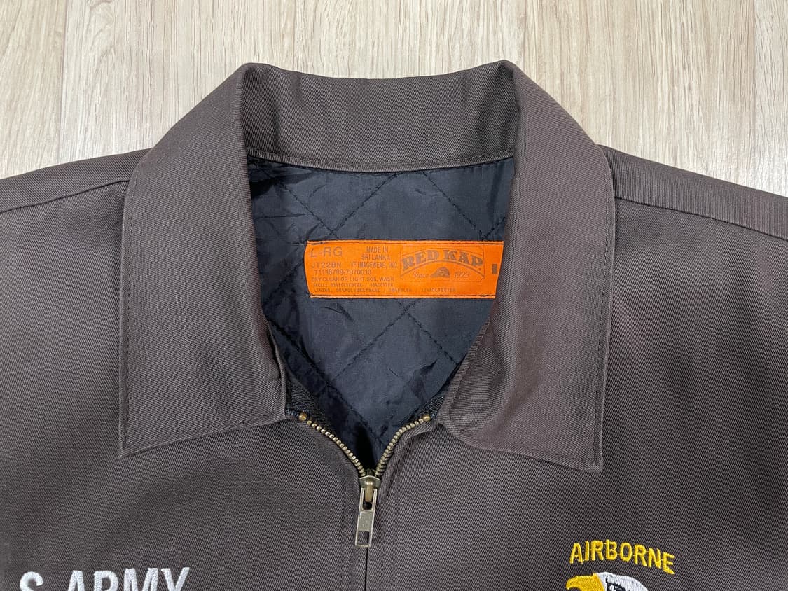 105) 90's 레드캡 미군 에어본 리얼 엔지니어 자켓 상품이미지4