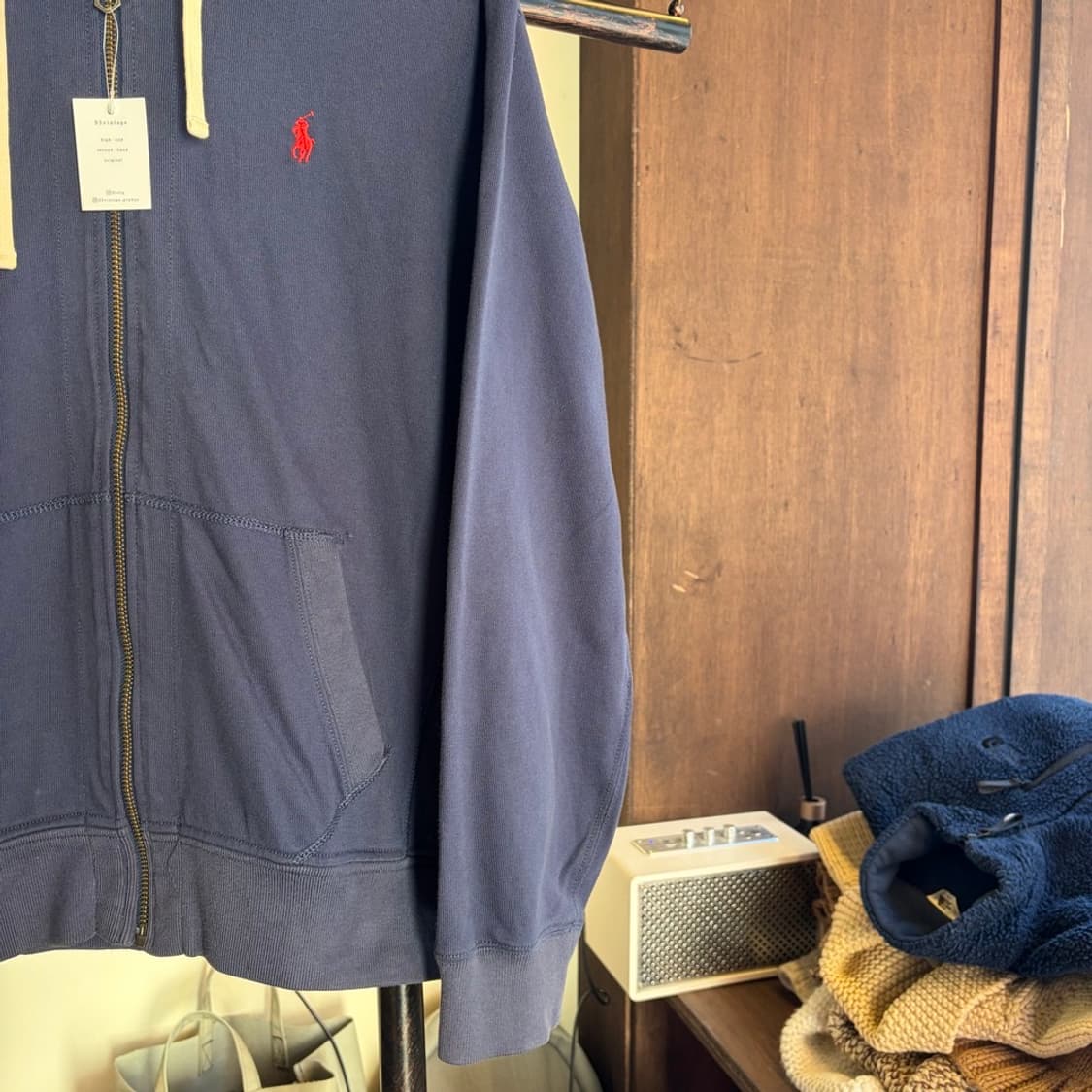 15476 - 폴로 랄프로렌 네이비 후드 집업 상품이미지4