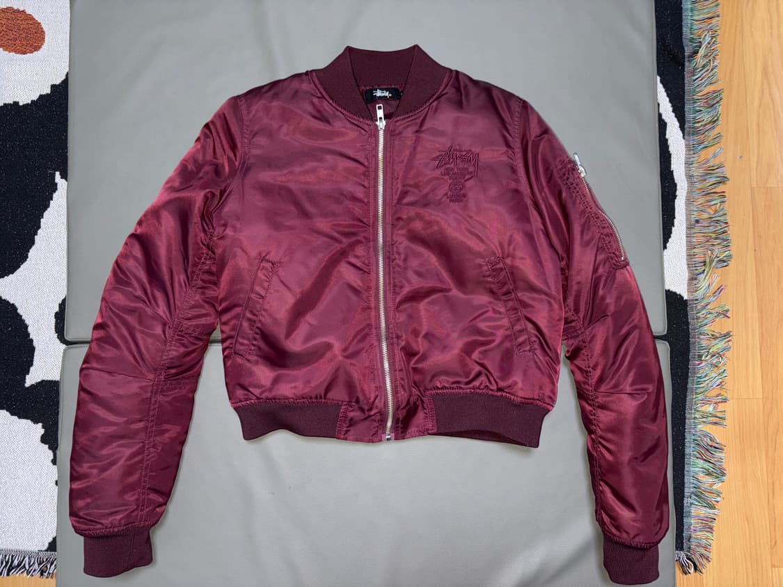 스투시 봄버 항공자켓 상품이미지1