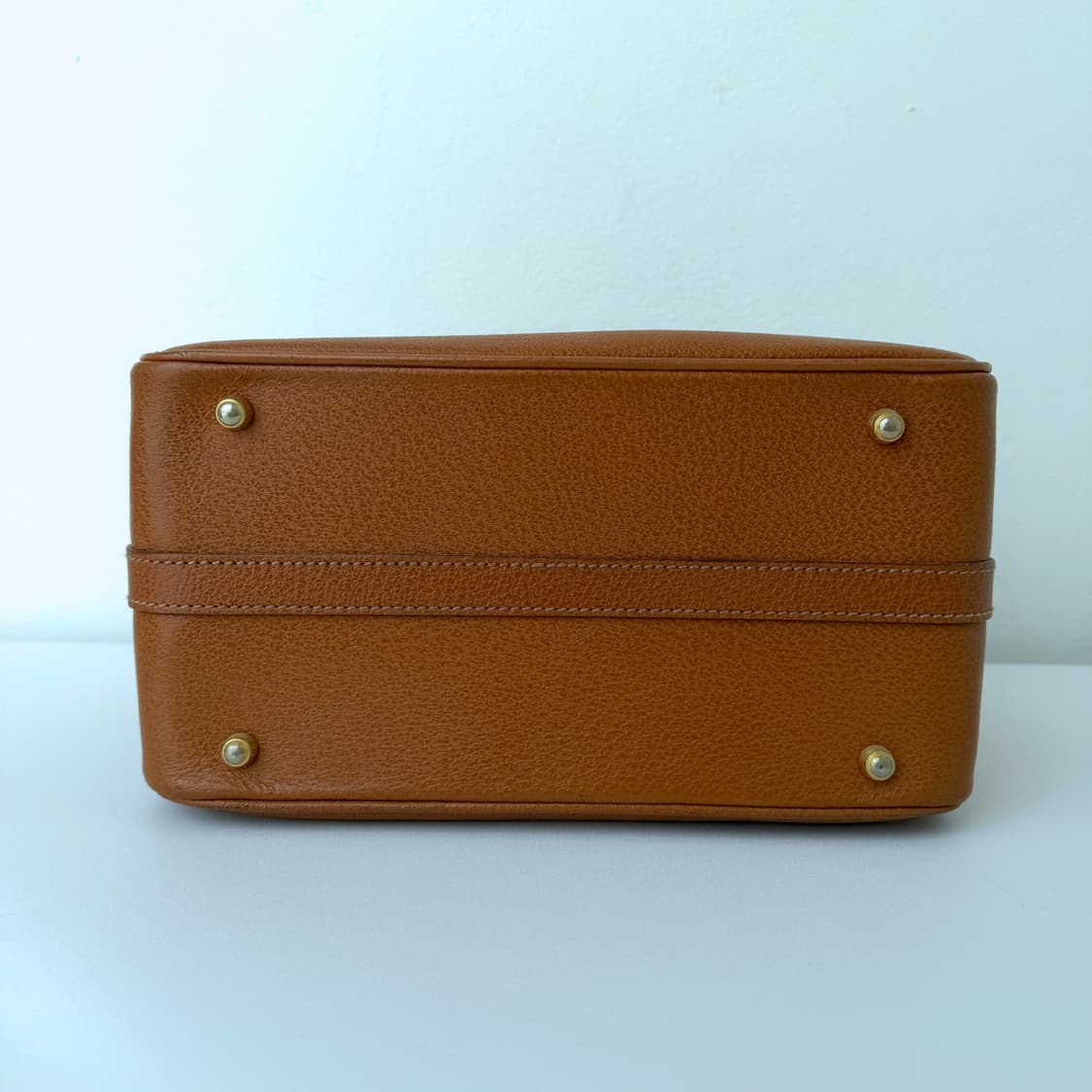 구찌 빈티지 뱀부 대나무 토트 베니티백 메이크업박스 상품이미지7