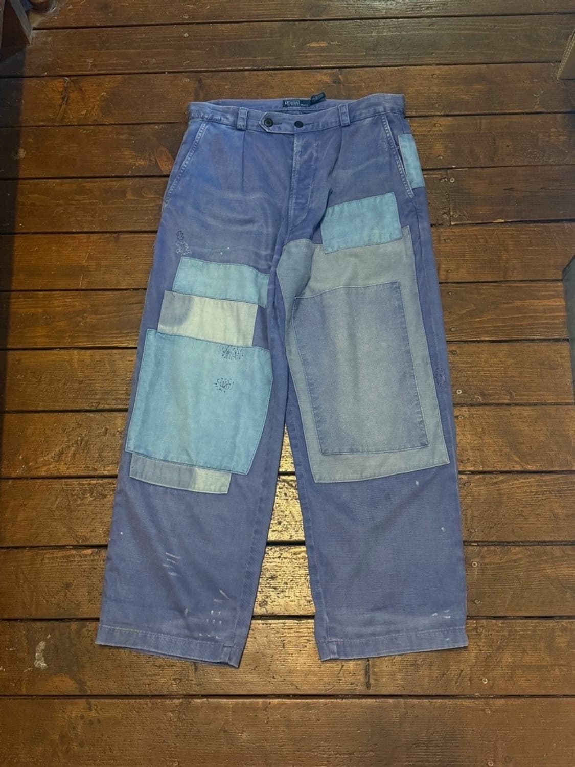 폴로랄프로렌 Polo Ralph Lauren 패치워크 프렌치 워크 팬츠 상품이미지1