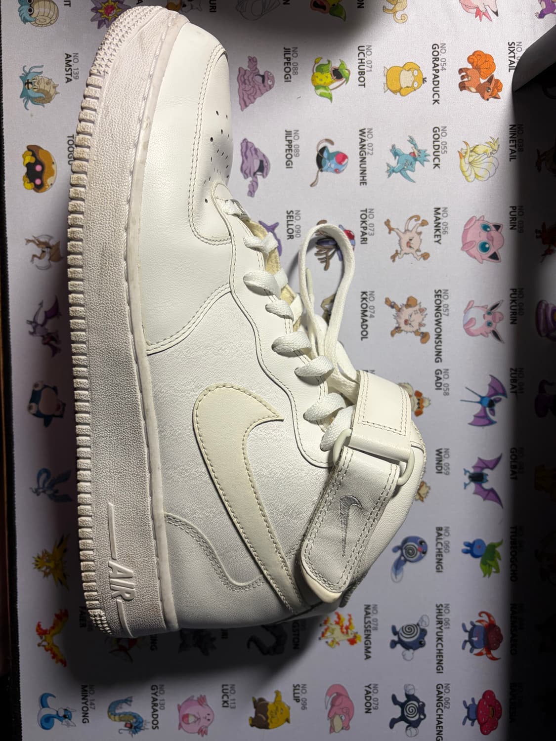 상태 굿 나이키 에어포스 하이 285 상품이미지3