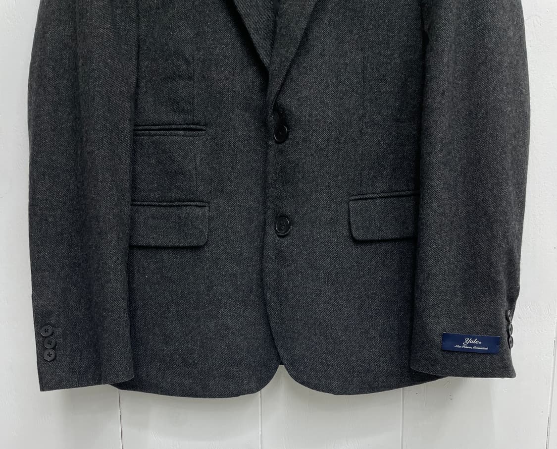 예일(YALE) 울 블렌드 투버튼 블레이저 자켓 상품이미지3