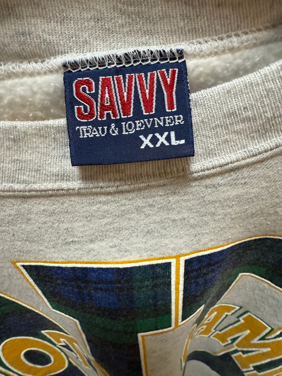 90s 노트르담 빈티지 스웻셔츠 xxl 상품이미지4