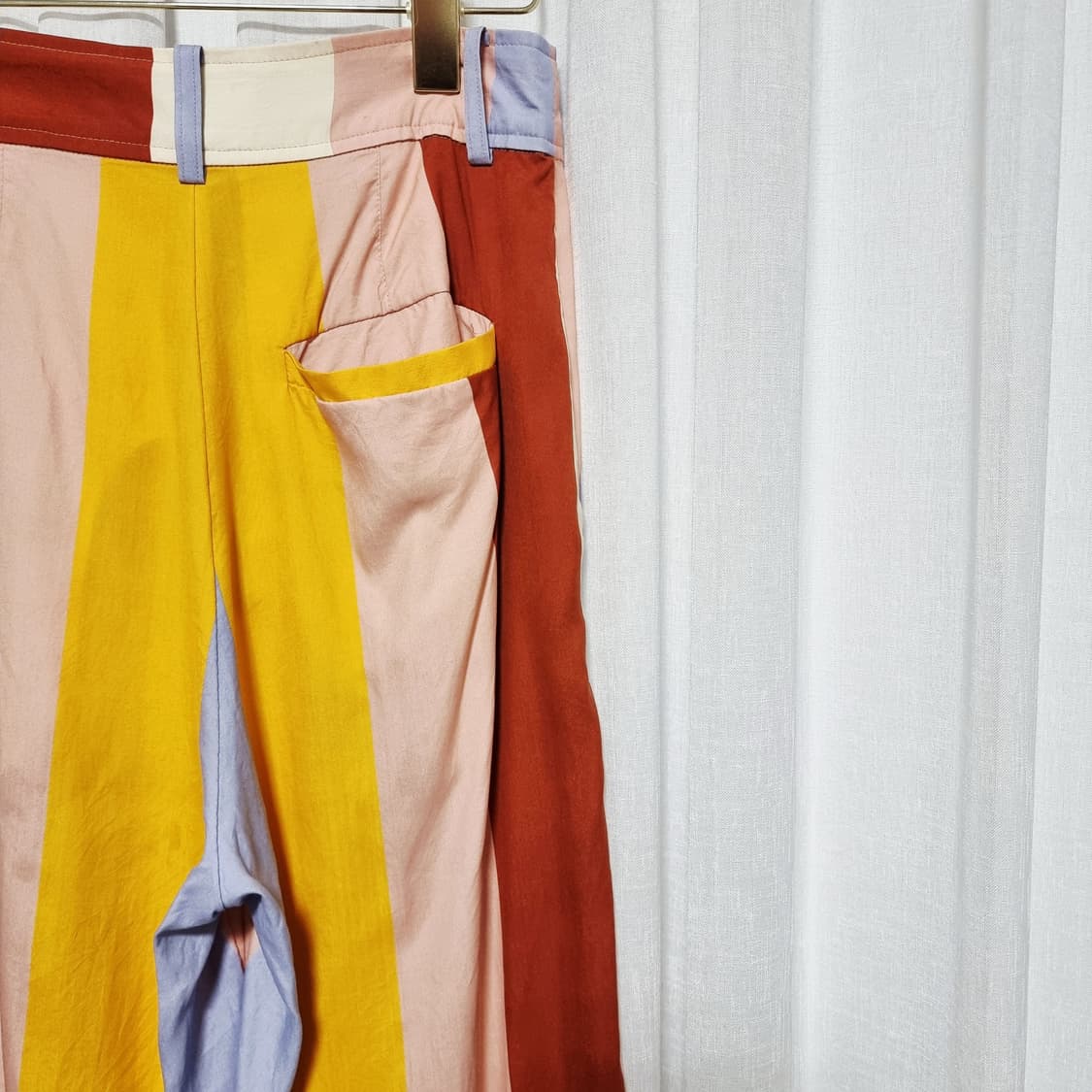 앤아더스토리즈 얇은 코튼 팬츠 바지 스트레이트핏 (55쯤/표기36) 상품이미지5